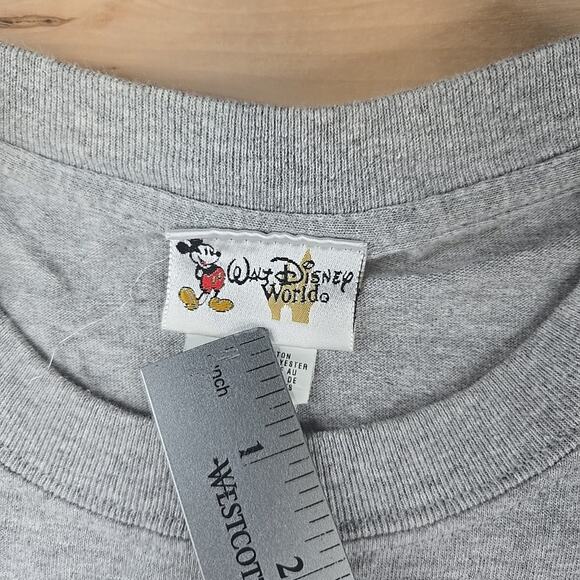 Walt Disney World Pooh Vintage 90s T-shirt Sz L Cartoon Classic Rare Gray - Picture 3 of 7